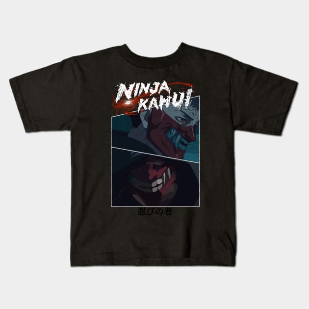 Joe-Higan-Ninja-Kamui Kids T-Shirt by whosfabrice